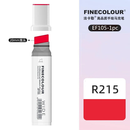 Finecolour 20mm Wide Markers Alcohol Line Sketching Art Markers Pen