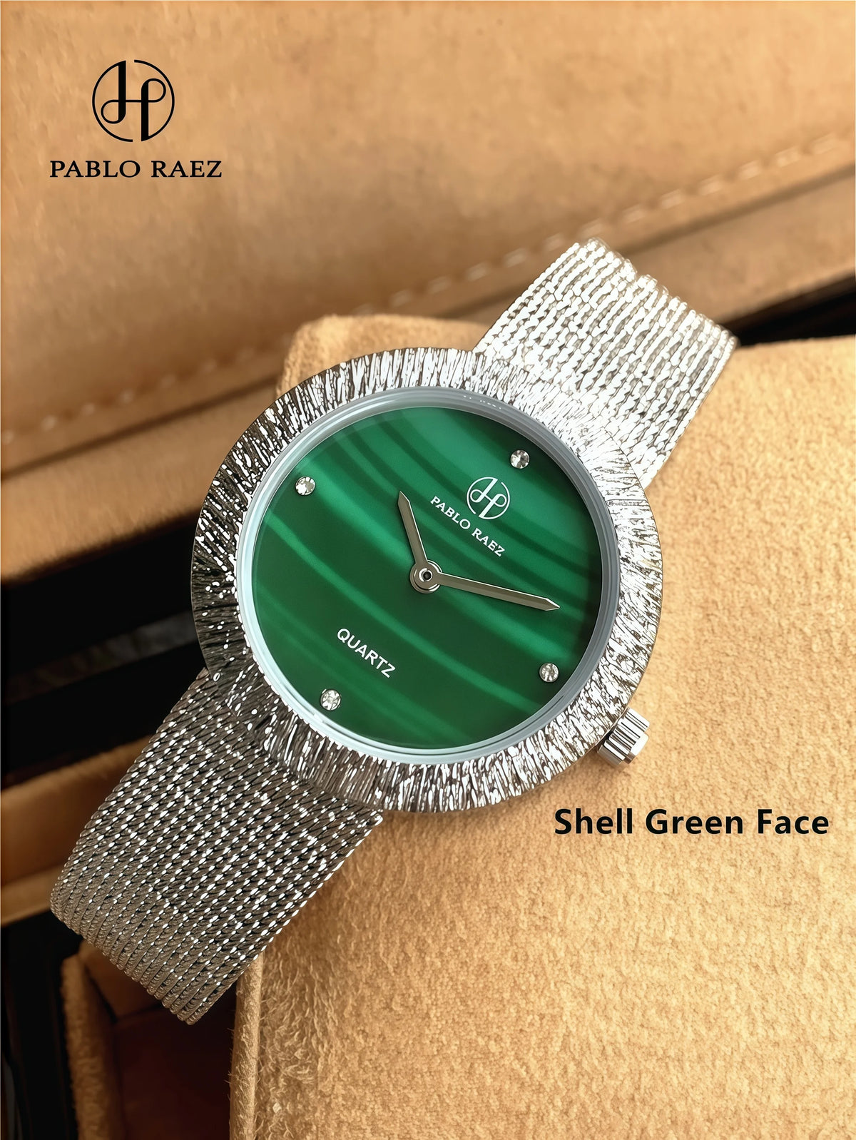 Real Shot Luxury Waterproof  Relogio Steel Mesh Watches