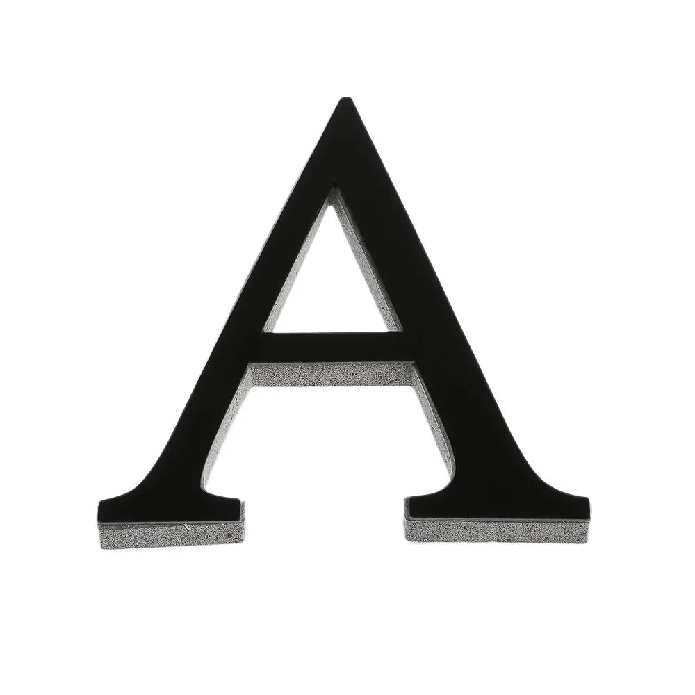 26 Letters DIY 3D Mirror Acrylic Wall Sticker