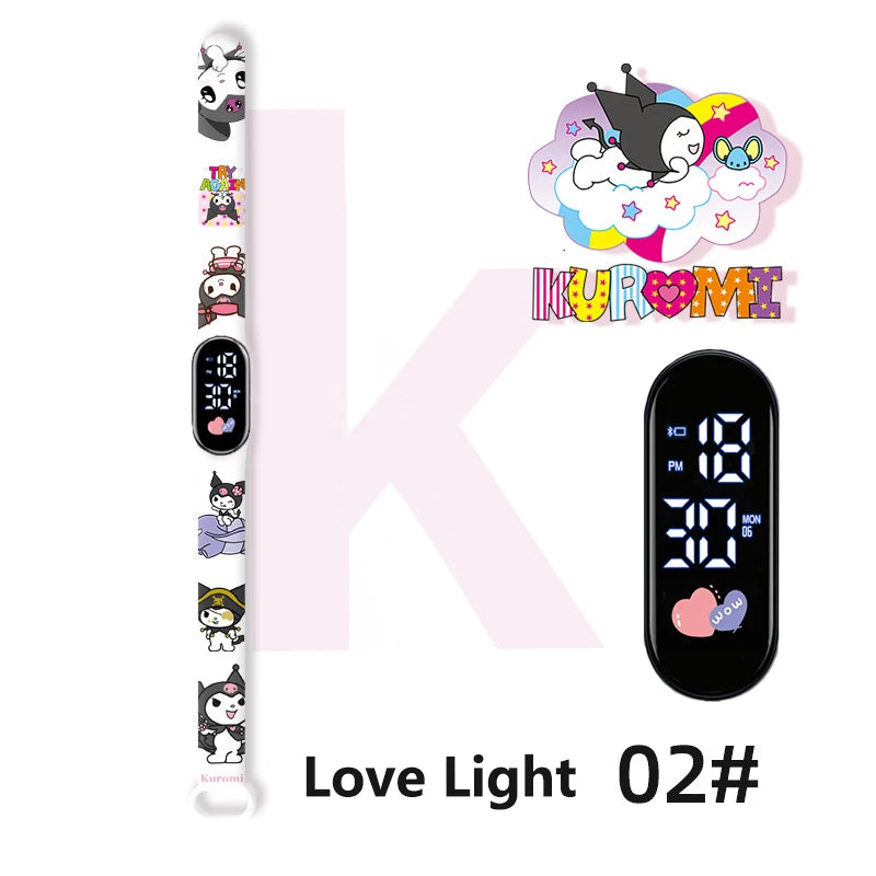 Kuromi Waterproof Digital Watch