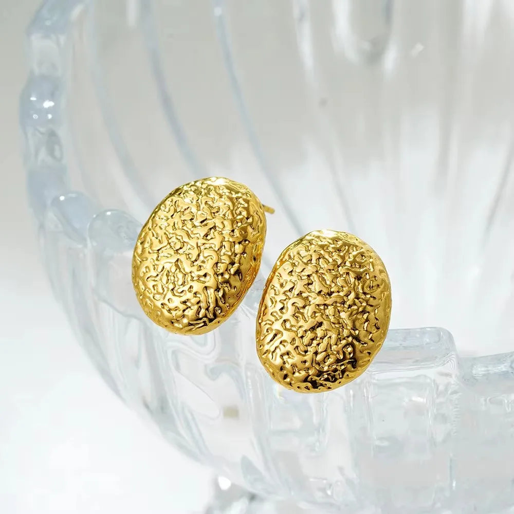 DANA Gold Color Stainless Steel Earring