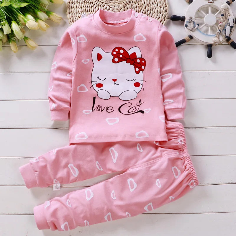 Cotton baby girl clothing winter newborn baby set