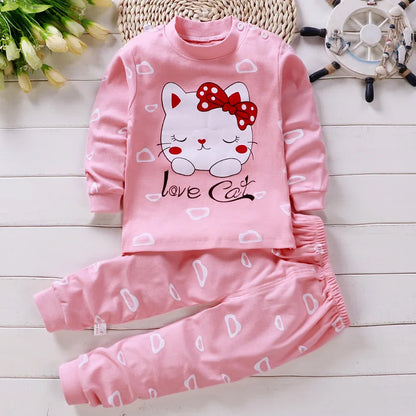 Cotton baby girl clothing winter newborn baby set