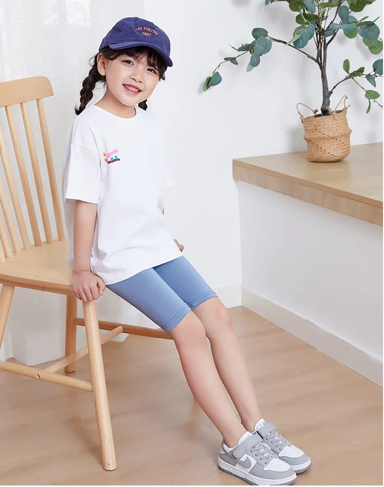 Girls trousers leggings short pants