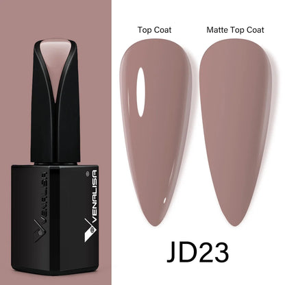 15ML Silky Matte TPO FREE Topcoat No Cleaning Nail Lacquer Full Coverage Long Lasting Nail Varnish