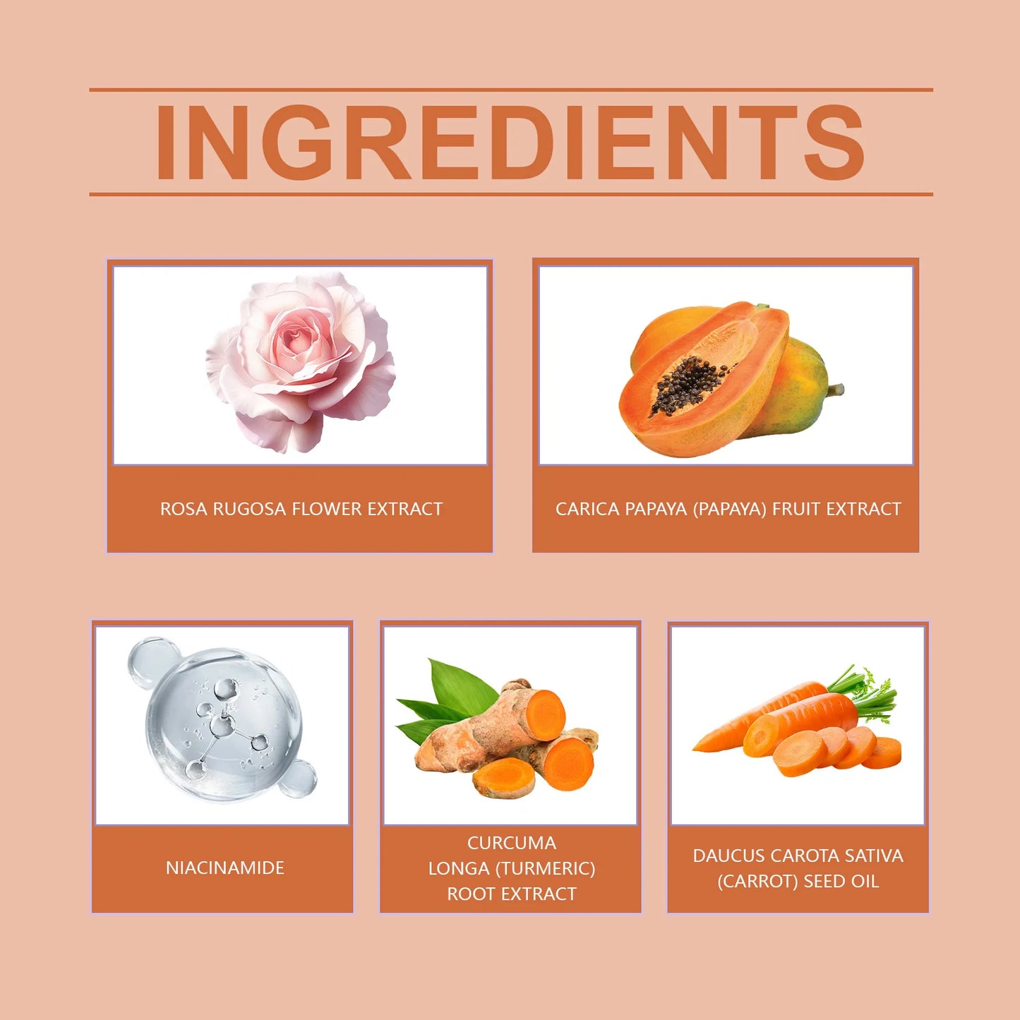 Aceite súper blanqueador de papaya para rostro y cuerpo