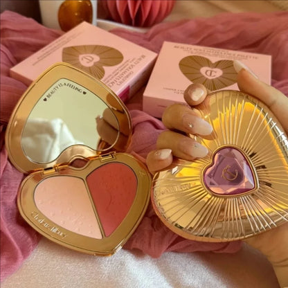 Charlotte Tilbury Dual-Color Blush Concealer Cushion Delicate And Smooth Brightening And Moisturizing Concealing Lasting Makeup