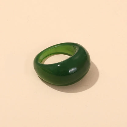 DANA Korean Colorful Acrylic Rings