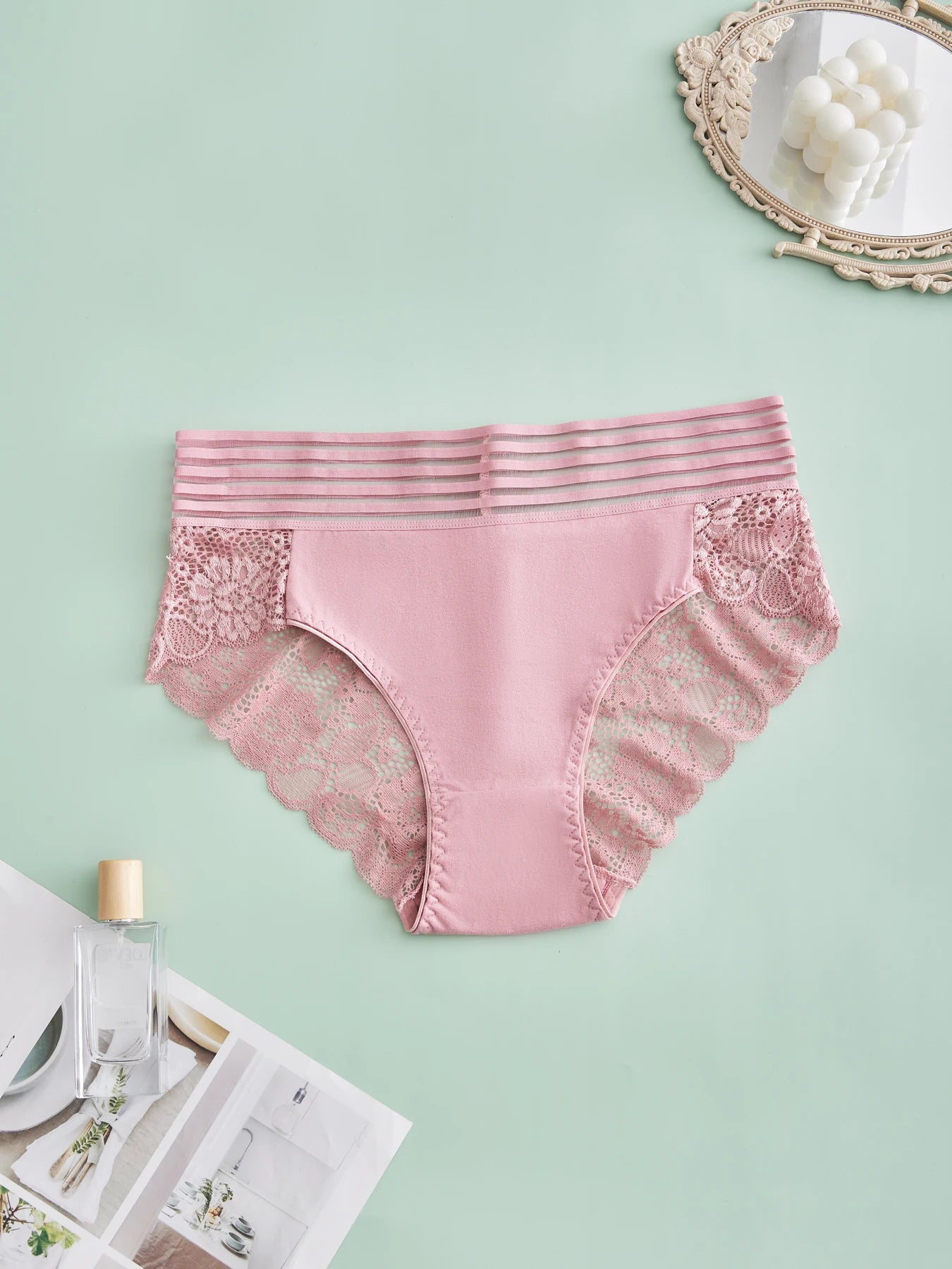 S-4XL plus size 3PCS sexy lace Lingerie