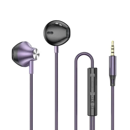 Headphones HiFi Surround Sound In-ear USB Type C/3.5mm With Wire Control