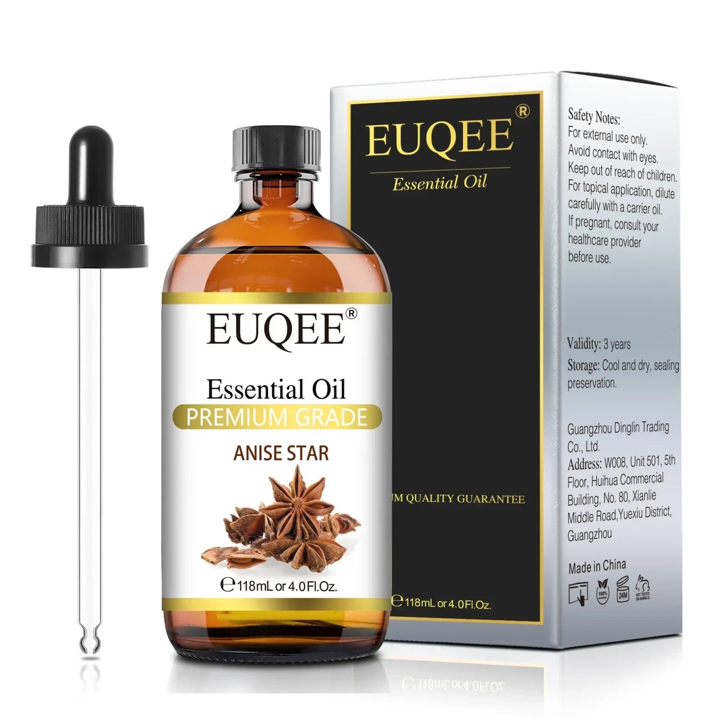 EUQEE 4 Fl Oz Essential Oils Handmade