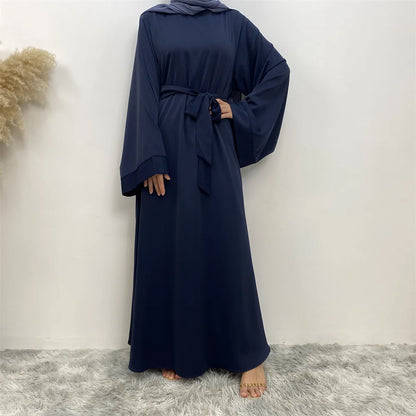 فستان عباية إسلامية طويلة