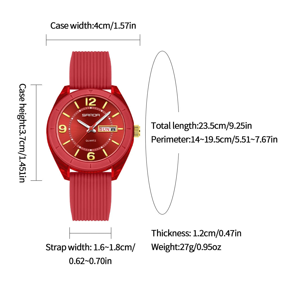 Quartz Auto Date Wristwatch