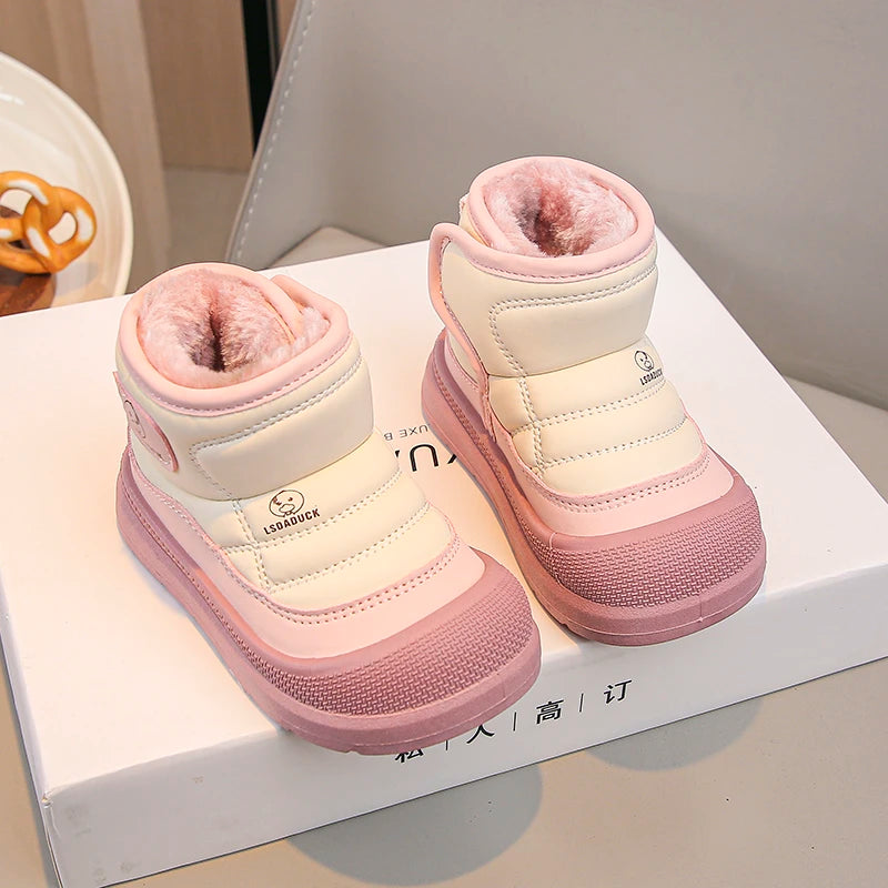Plush Snow Thick Warm Cotton Waterproof Boots