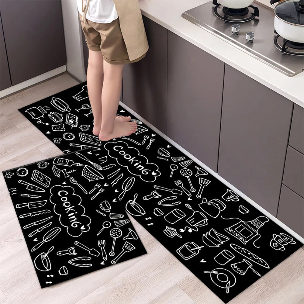 Non-slip Long Rugs Crystal Velvet Carpet