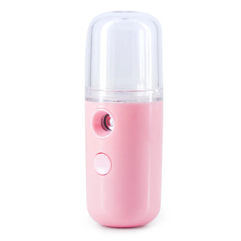 Mist Facial Sprayer Humidifier Rechargeable Nebulizer Face Steamer