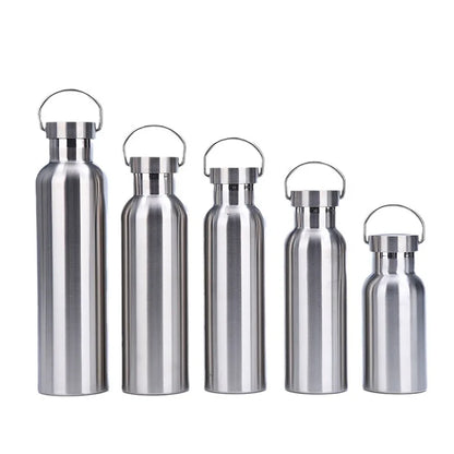 Stainless Steel Water 1 Liter  500 750 1000ml Bottles