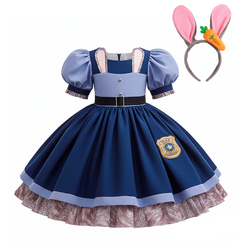 Zootopia Bunny Costume Cosplay Set