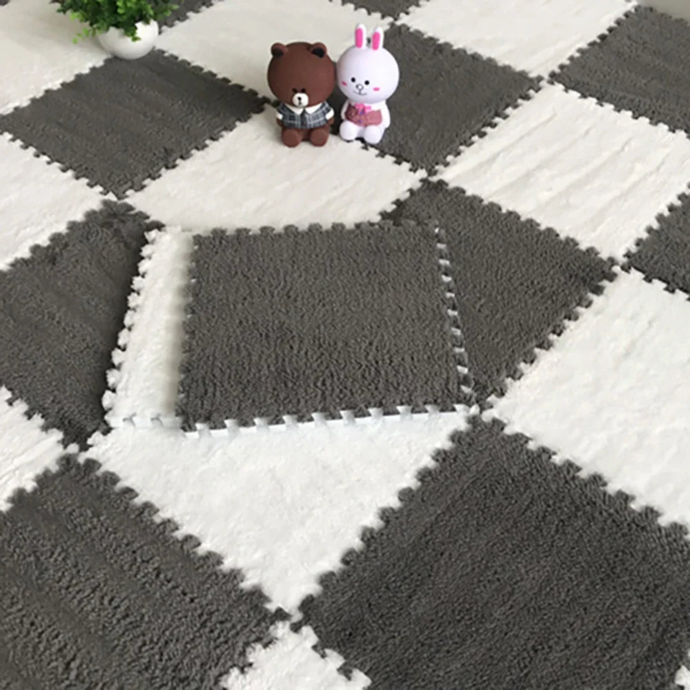 Soft Plush Children's Mat Babe Toys Eva Foam Puzzle Carpet