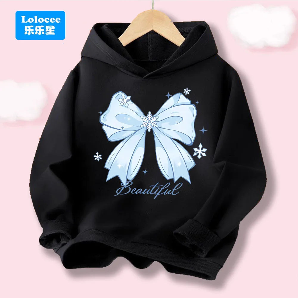 Petal Butterfly Spring Autumn Soft Cotton Hoodies