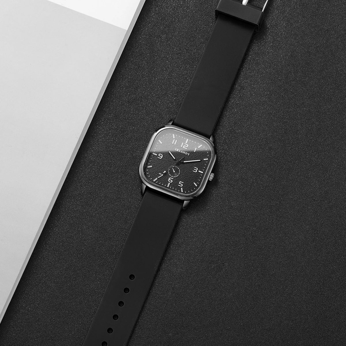 DANA Square Silicone Strap Watches