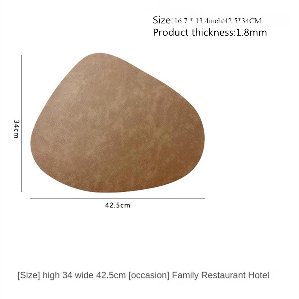 Double Sided Anti Slip PU Insulation Pad Table Mat