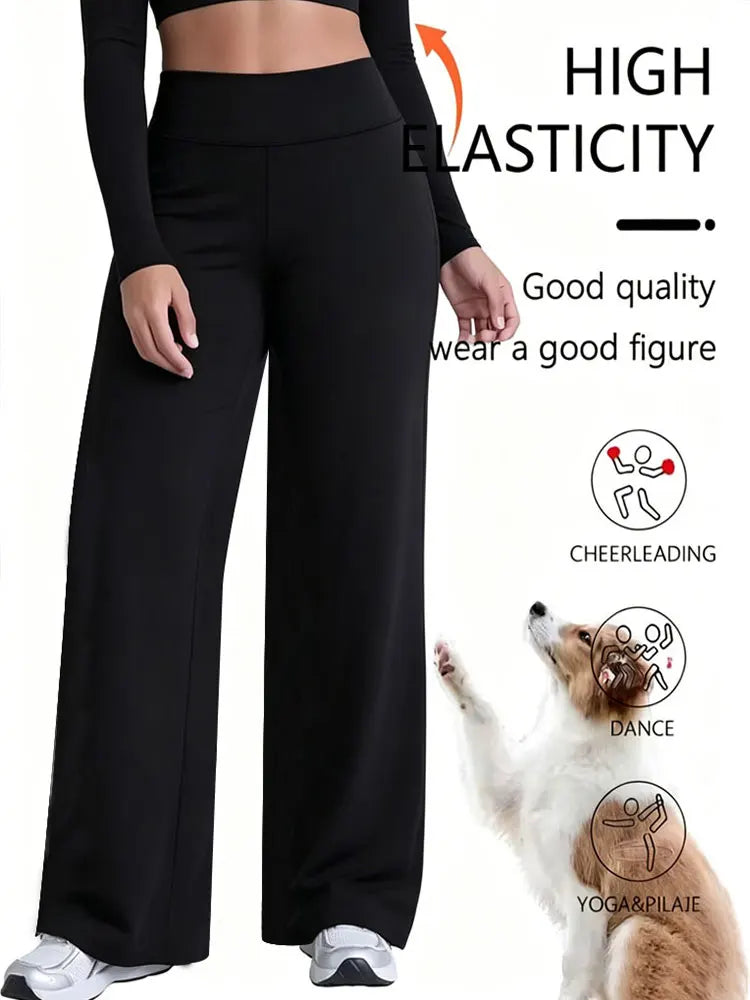 Soft Sports Straight Leg Pants Yoga Fitness