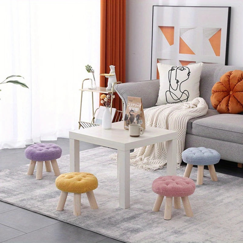 Flower Stool, Footstool, Shoe Changing Stool