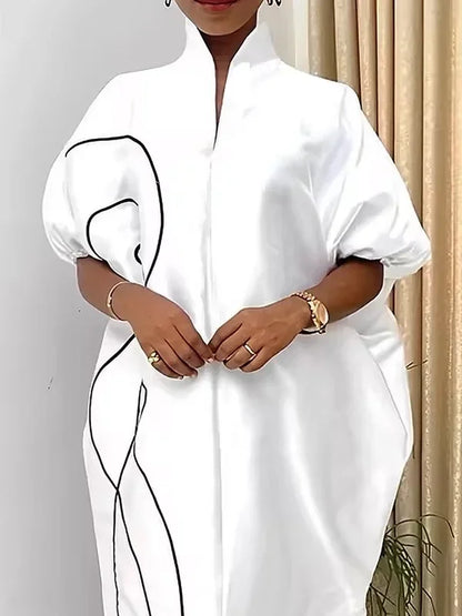 Modigirl Plus Size Musilm Oversize Abaya Dress