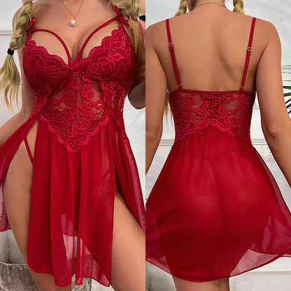 Sexy Sleepwear Transparent Babydoll Lingerie
