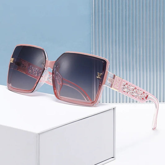 Glamour Oversize Unisex UV400 Sunglasses
