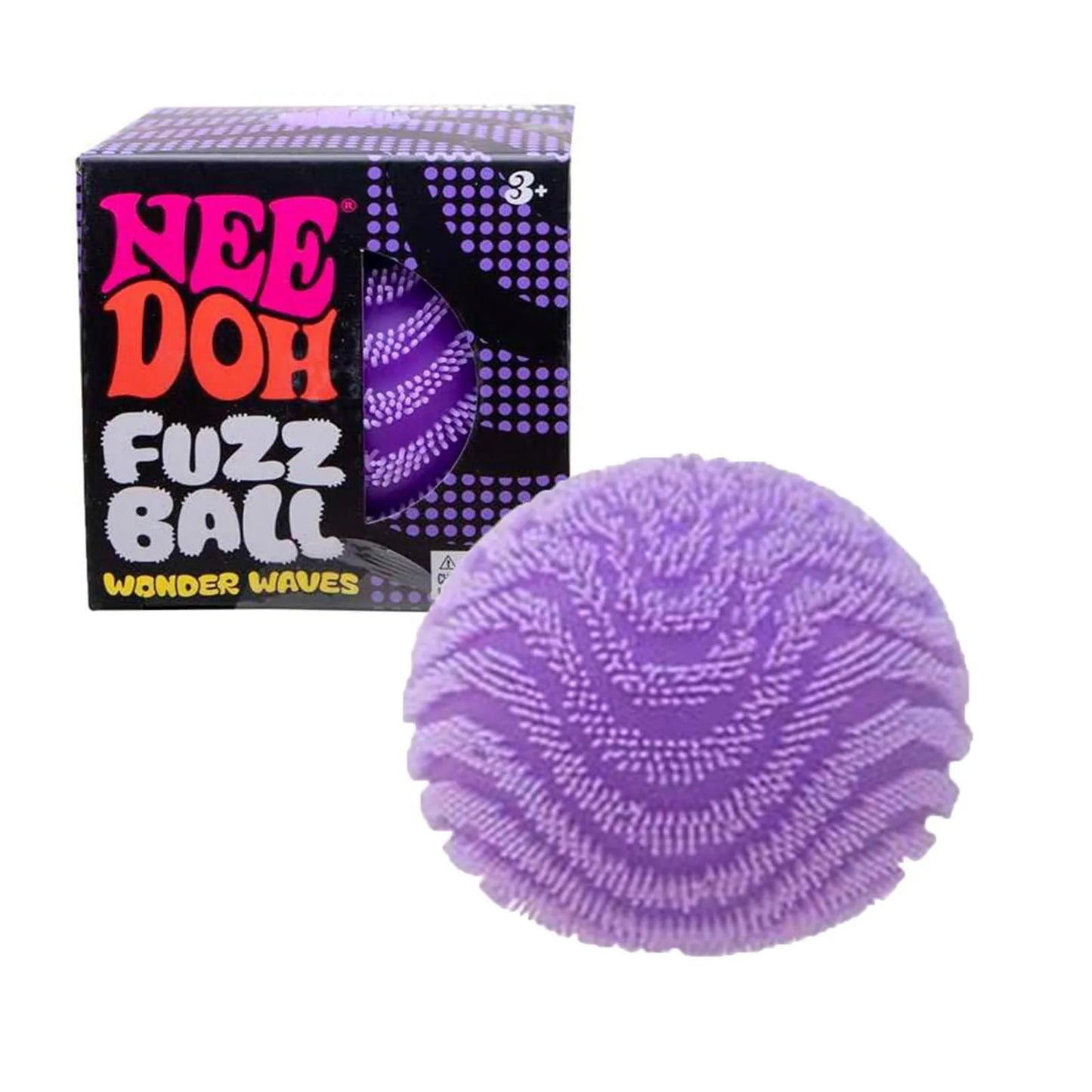 Nee Doh Fuzz Ball Wonder Waves Sensory Squeeze Toy