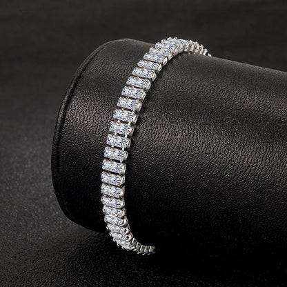 DANA 925 Sterling Elegant Zircon Crystal Bracelet