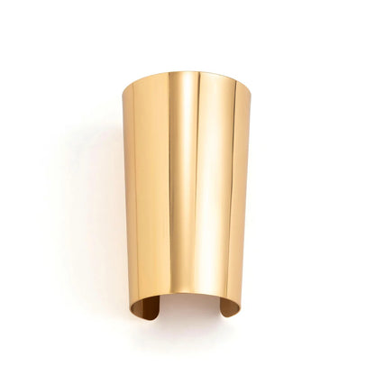 Punk Hiphop Wide Smooth Open Bangles Bracelet