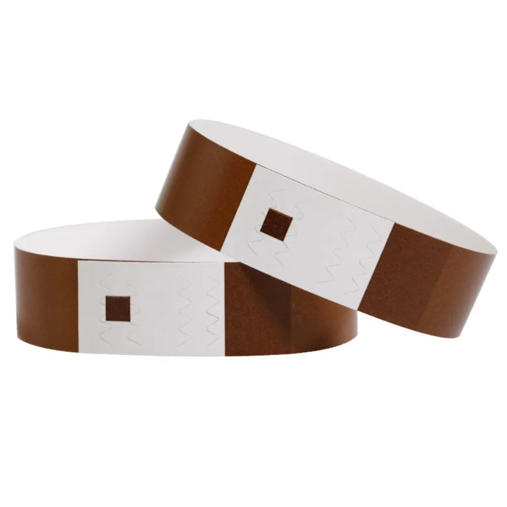 100Pcs Paper Tyvek Wristbands Waterproof