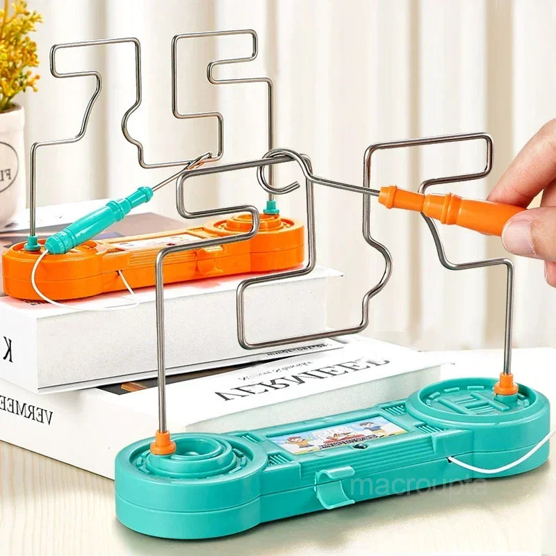 Kids Electric Shock Education Electric Touch Maze Game Toys