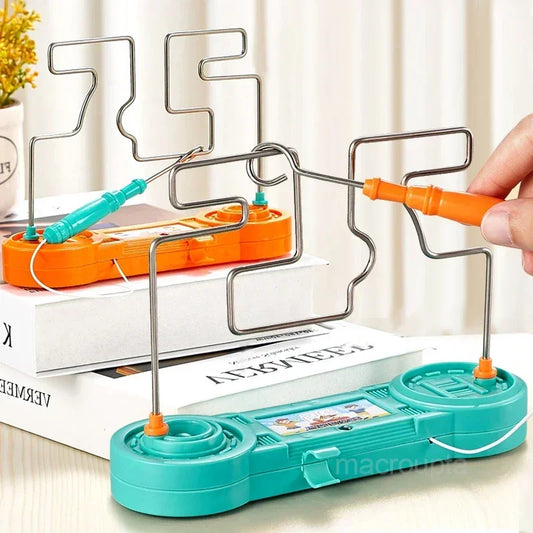 Kids Electric Shock Education Electric Touch Maze Game Toys