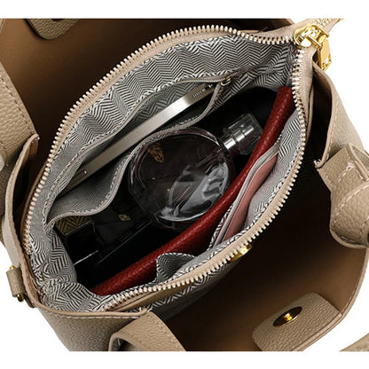 Retro Texture Large Capacity Shoulder Bag