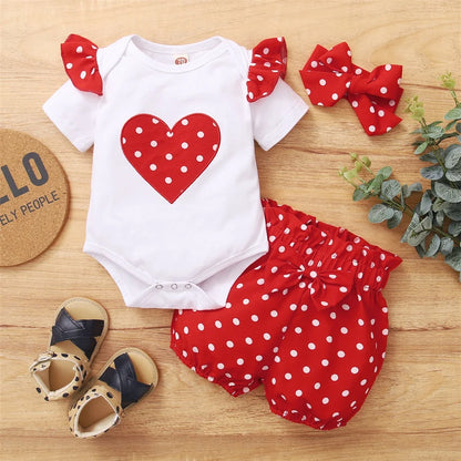 0-18Months Infants Short Sleeve Toddler Set
