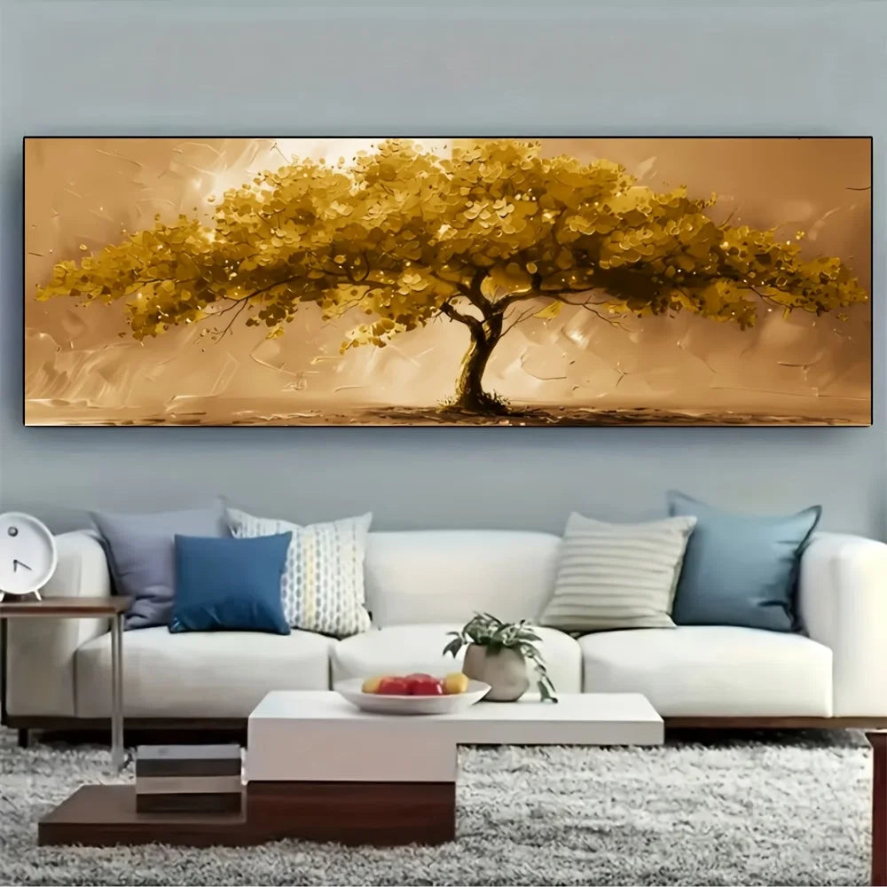 Vibrant "Tree of Life" Abstract Canvas Prints Poster