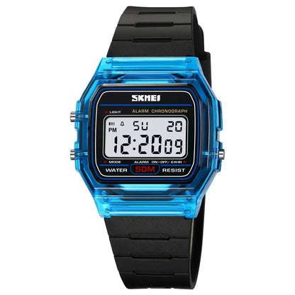 Electronic Waterproof Sport Calendar Date Wristwatch