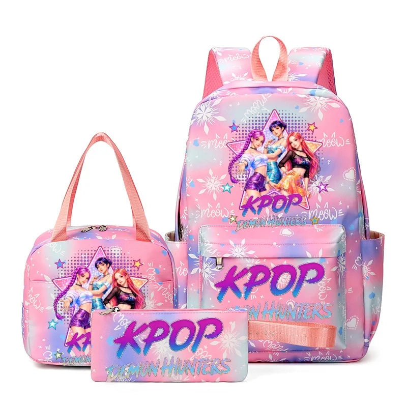 KPop Demon Hunters Backpack Simple Large Capacity
