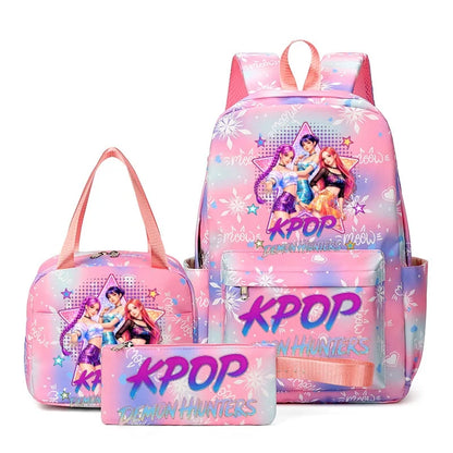 KPop Demon Hunters Backpack Simple Large Capacity