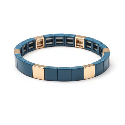 Elegant Rainbow Boho Geometric Bracelets