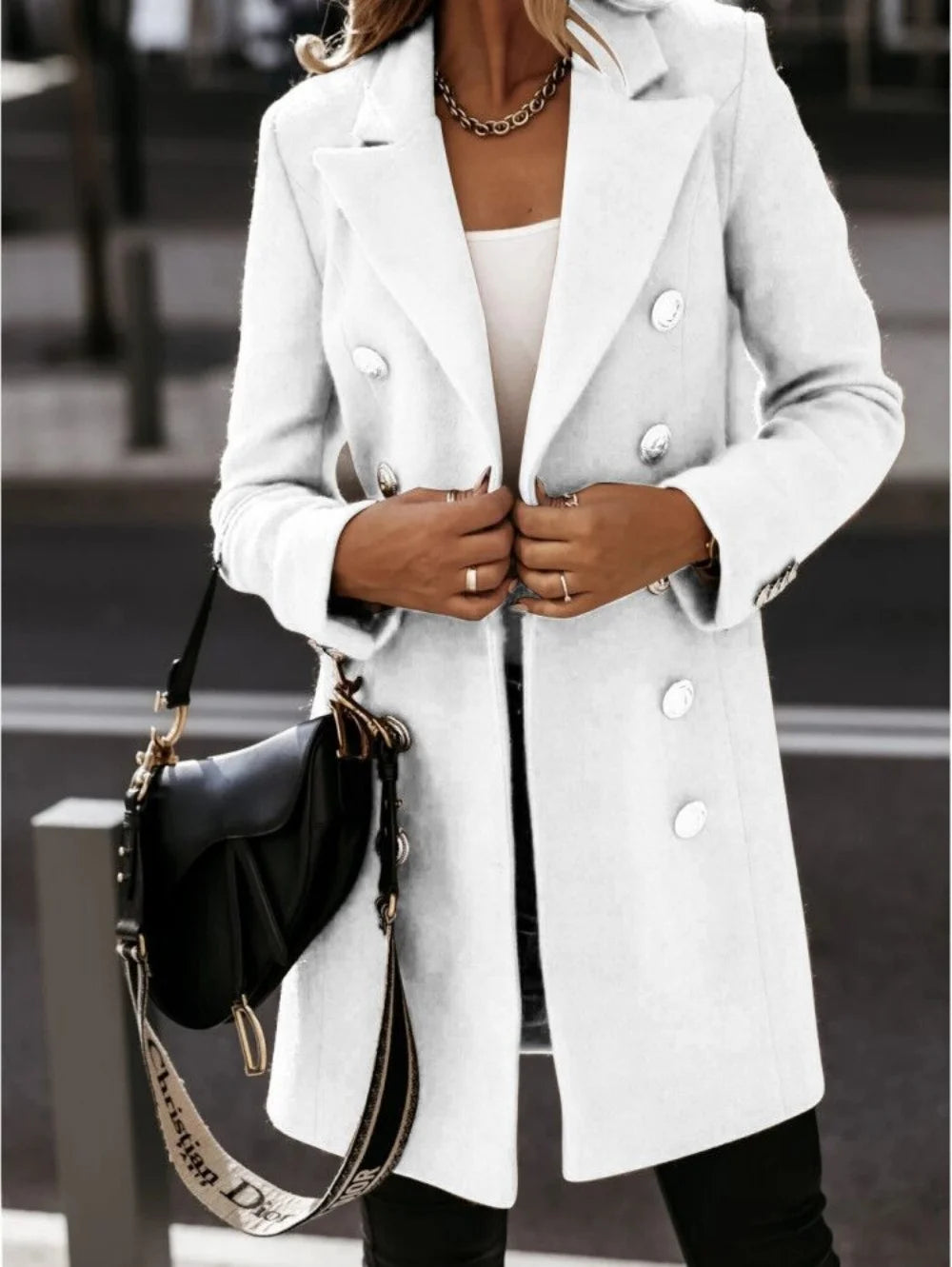 Casual Woolen Long Sleeve Streetwear Korean Jackets