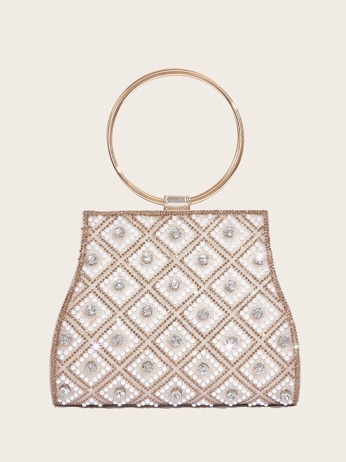 Diamond Handbags Rhinestones Bridal Bag