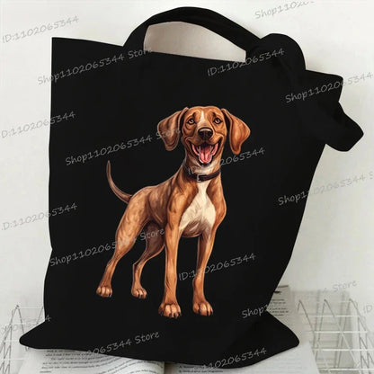 Animal Dog Series Canvas Tote Bag