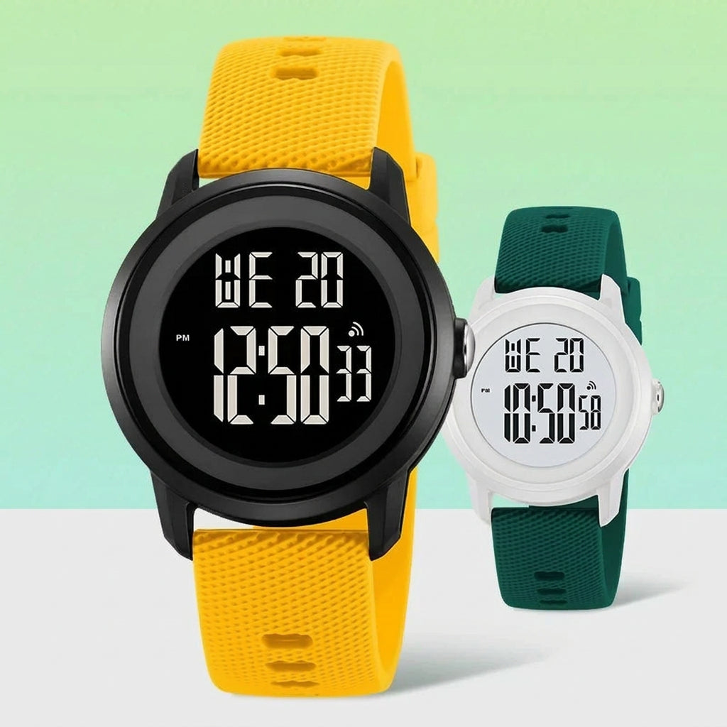 Luxury Digital Waterproof Sports LED Display Wristwatches