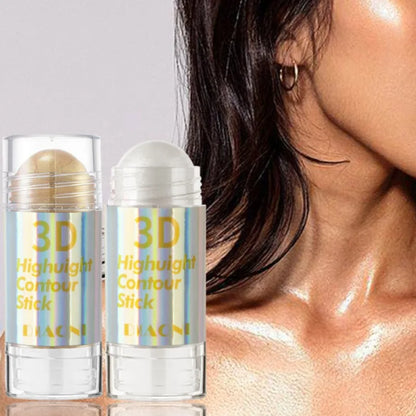 6 Colors 3D Face Brighten Highlighter Bar Cosmetic Face Contour