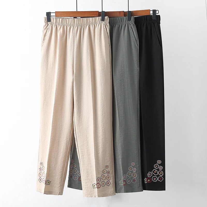 Plus Size Straight Leg Pants